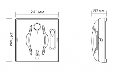 Xiaomi HUTT Smart WaterJet Window Cleaner White