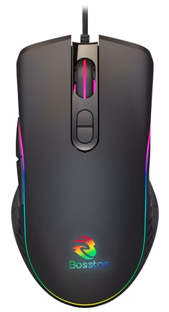 Купить Bosston Wired Gaming Mouse M710 Black