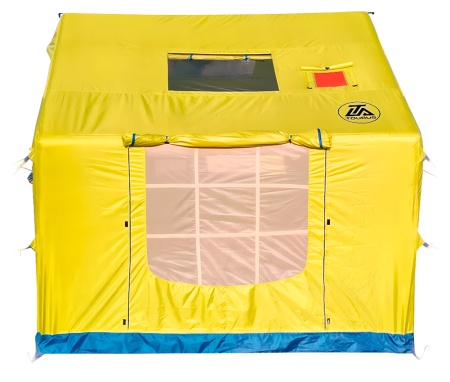 Купить Tourus Inflatable Camping Tent 320×250×220cm Yellow and Blue TS-IT06