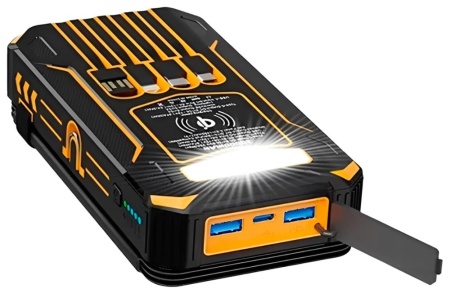 Купить CARCAM SOLAR POWER BANK (CCET306TYN) Orange