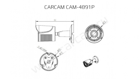 CARCAM CAM-4891P