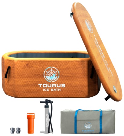 Купить Tourus Inflatable Ice Bath 152x76x67cm 540L Wood TS-CP06