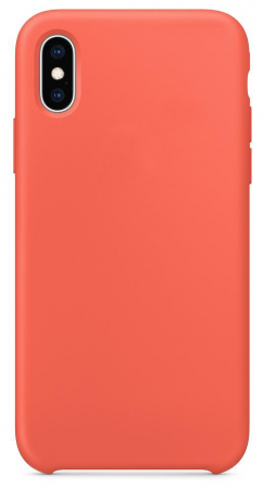 Чехол для iPhone XR Silicon case Apple WS красный