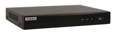 Купить 4-канальный IP-регистратор с PoE HiWatch DS-N304P (C)