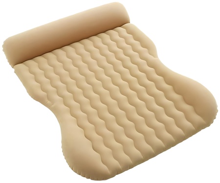 Купить CARCAM Inflatable Auto Airbed, Auto Air Pump, 170x133 cm. (CCMTE1758) Beige