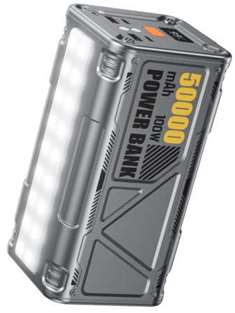 Купить Wekome Mecha Series Outdoor Power Bank 50000 mAh 100W (WP08) Tarnish