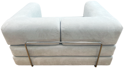 Купить Frameless Foam Sofa Bed 150x100x70 cm. (T-007) Light Grey