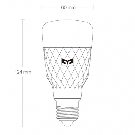 Xiaomi Yeelight LED Light Bulb 1S E27 (YLDP13YL) EU