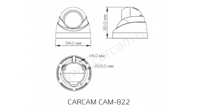 CARCAM CAM-822