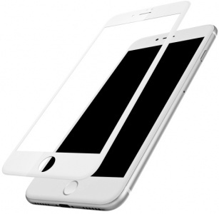 Защитное стекло для iPhone 7/8 5D 0.3mm без упаковки белый