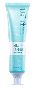 Xiaomi Dr.Bei Bamboo Fiber Gum Protection Toothpaste Moisturizing (light blue)