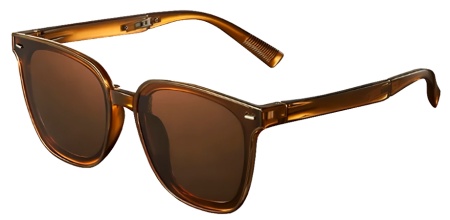 Купить Xiaomi Mijia Folding Polarized Sunglasses (MJTA01LM) Amber Brown