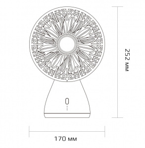 Купить Вентилятор Xiaomi Bridal Bouquet Apricot EU (DSHJ-S-2113)