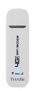 Tianjie LTE 4G USB Modem with Wi-Fi Hotspot (U800-3)