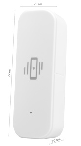 Купить CARCAM Tuya WIFI Vibration Sensor 72WT