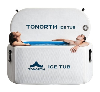 Купить Надувная ледяная ванна Tonorth Inflatable Ice Tub 152x76x67cm 522L (TS-BCP03) White
