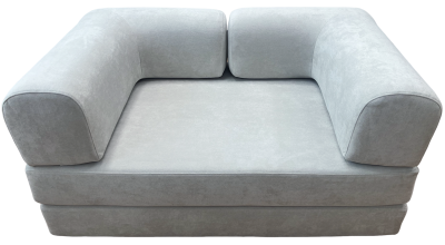 Купить Frameless Foam Sofa Bed 150x100x70 cm. (T-007) Light Grey