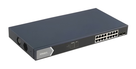 Купить Сетевой неуправляемый коммутатор HiWatch DS-S1816GP