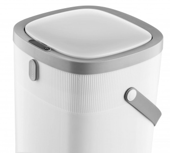 Xiaomi Ninestars Foot Sensor Trash Can 12L  (DZT-12-36SJT) White Grey