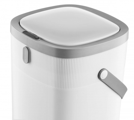 Xiaomi Ninestars Foot Sensor Trash Can 12L  (DZT-12-36SJT) White Grey
