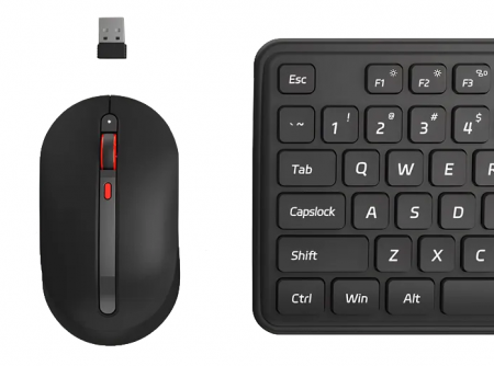 Купить Xiaomi MIIIW Wireless Quiet Keyboard and Mouse Combo Gen 3 (MW24PB03) Black