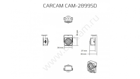 CARCAM CAM-2899SD