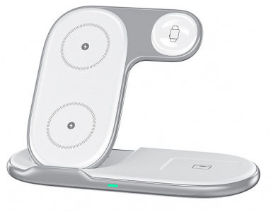 Wekome Pop Digital Series Wireless Charging 3-in-1 (WP-U167) White