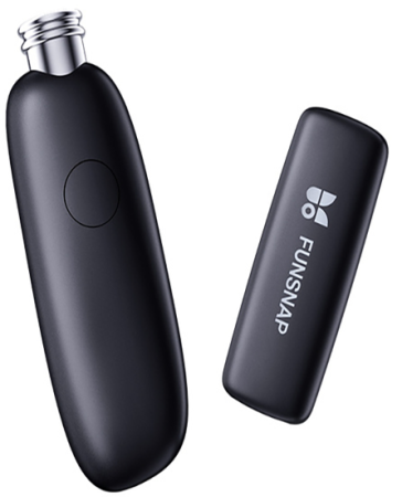 Xiaomi Funsnap Mic Tok 2.4GHz Wireless Lavalier Microphone (Black - Type-C)