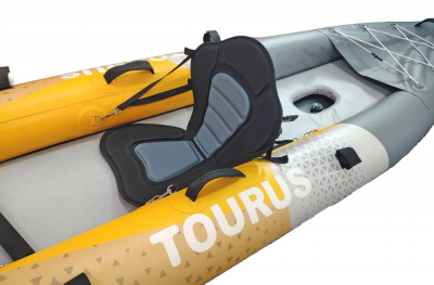 Tourus Inflatable Kayak 328×85×23cm Yellow and Grey, TS-K01