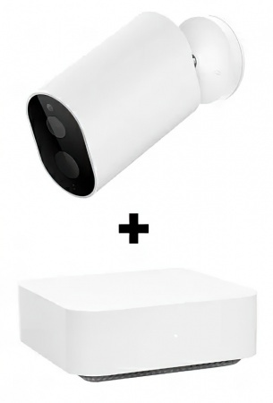 Купить Автономная IP-камера Xiaomi Imilab EC2 Wireless Home Security Camera + Gateway (CMSXJ11A+)