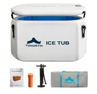 Купить Надувная ледяная ванна Tonorth Inflatable Ice Tub 152x76x67cm 522L (TS-BCP03) White