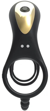 Купить SenCiciMen Three-Section Sperm Lock Ring (SCMHW327) Black