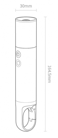 Купить Фонарь ручной  Xiaomi Hoto Flashlight Lite (QWSDT001)