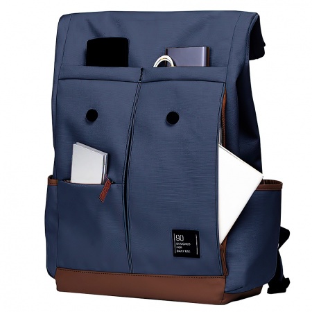 Xiaomi 90 Points Vibrant College Casual Backpack Dark Blue