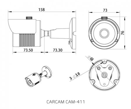 CARCAM CAM-411