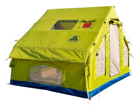 Купить Tourus Inflatable Camping Tent 300×210×200cm Yellow and Blue TS-IT04