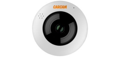 CARCAM 4MP 180˚ Fisheye IP Camera 4360