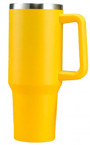 Купить Кружка Vlaken Vacuum Cup 1200ml ВF-02E Yellow