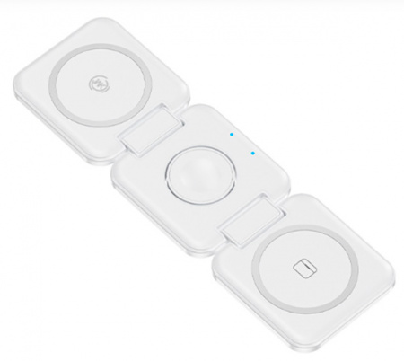 Купить Wekome Folding 3-in-1 Wireless Charger (WP-U174) White