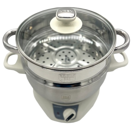 Купить Xiaomi Liven Split Electric Hot Pot 1000W (DHG-200Z) Milky White