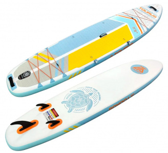 Tourus Inflatable SUP Board 350×86×15cm White and Blue, TS-CA01