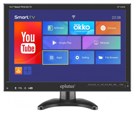 Купить LED Smart TV Eplutus 14.1" LED Android Smart TV EP-1430S