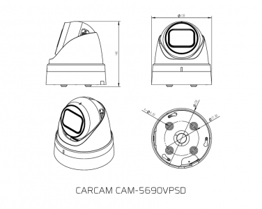 CARCAM CAM-5690VPSD