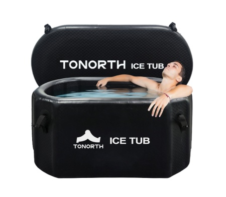 Купить Надувная ледяная ванна Tonorth Inflatable Ice Tub 136x76x62cm 460L (TS-HCP03) Black