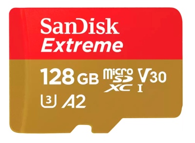 SanDisk Extreme 128GB microSDXC UHS-I (SDSQXAA-128G-GN6MN)