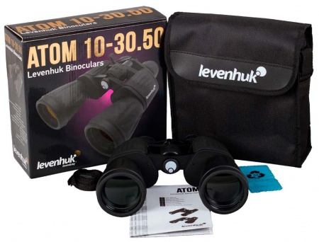 Купить Бинокль Levenhuk Atom 10-30x50