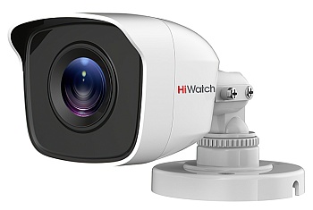 Купить 2Мп цилиндрическая HD-TVI видеокамера с EXIR-подсветкой до 20 м HiWatch DS-T200 (B) (3.6mm)