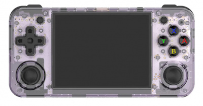 Anbernic Portable Game Console RG35XX H Purple Translucent