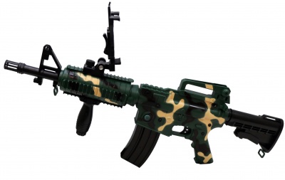 Intelligent ar gun AR47-1 Camouflage green