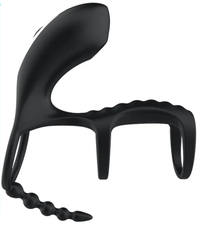 Купить SenCiciMen Three-Section Sperm Lock Ring (SCMHW327) Black